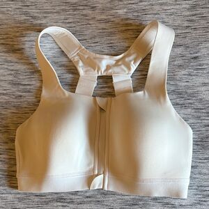Women's All in Motion Cream Sports Bra